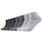 Preview: Camano Unisex Quarter Socken 7 Paar Ca-Soft ohne Gummidruck