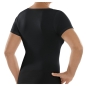 Preview: Comazo Damen halbarm Unterhemd Black Shirt kurzarm