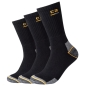 Preview: Camano Unisex Socken 3 Paar Work Cotton