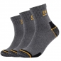 Preview: Camano Unisex Quarter Socken 3 Paar Work Cotton