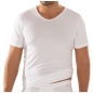 Preview: Esge Herren halbarm Unterhemd Monaco Elastic-Single Shirt 1/2 Arm V-Ausschnitt