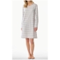 Preview: Schiesser Damen langarm Nachthemd Casual Essentials Sleepshirt