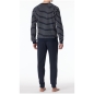 Preview: Schiesser Herren langer Schlafanzug Casual Nightwear Frottee