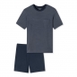 Preview: Schiesser Herren kurzer Schlafanzug Comfort Essentials