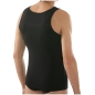 Preview: Comazo Herren black Hemd ohne Arm