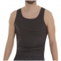 Preview: Comazo Platin Herren Hemd ohne Arm Feinripp