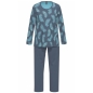 Preview: Ammann Damen langer Schlafanzug Nightwear Pyjama lang