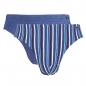 Preview: Schöller Herren Slips Cool Blue 2er Pack