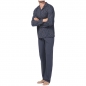 Preview: Ammann Herren langer Schlafanzug Nightwear Pyjama lang durchgeknöpft