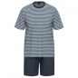 Preview: Ammann Herren kurzer Schlafanzug Fashion Pyjama kurz