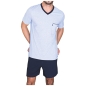 Preview: Ammann Herren kurzer Schlafanzug Nightwear