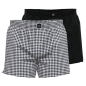 Preview: Bugatti Herren Boxershorts Helsinki 2er Pack Webware