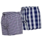 Preview: Bugatti Herren Boxershorts Helsinki 2er Pack Webware