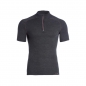 Preview: Conta Herren halbarm Unterhemd Stehkragen mit Zipper Thermo Shirt 1/4 Arm