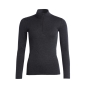 Preview: Conta Damen langarm Unterhemd Stehkragen mit Zipper Thermo Shirt 1/1 Arm