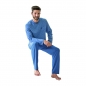 Preview: Ammann Herren langer Schlafanzug Nightwear Pyjama lang