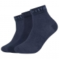 Preview: Mustang Herren Quarter Socken 3 Paar True Denim