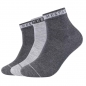 Preview: Mustang Herren Quarter Socken 3 Paar True Denim