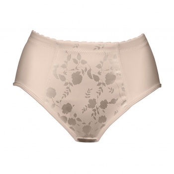 Naturana Damen Miederhose Blumenoptik Miederslip