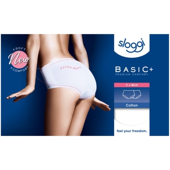 Sloggi Basic Midi Slip Doppelpack