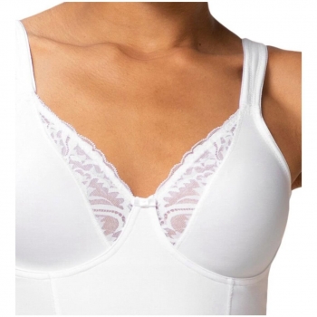 Triumph Damen Body ohne Bügel Modern Lace+Cotton BS