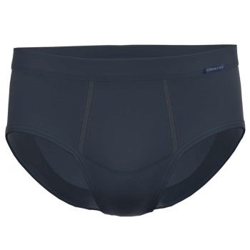 Ammann Herren Slip mit Eingriff Feinripp Premium