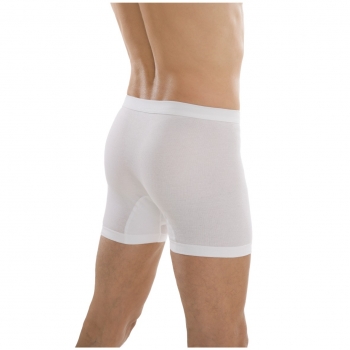 Comazo Platin Herren Unterhose kurz Feinripp