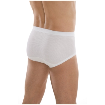 Comazo Platin Herren Slip Doppelripp