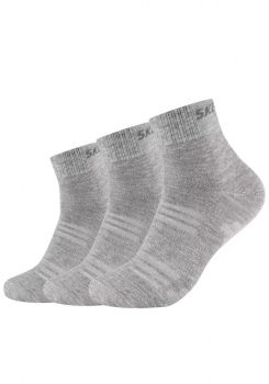 Camano Unisex Quarter Socken 3 Paar Mesh Ventilation