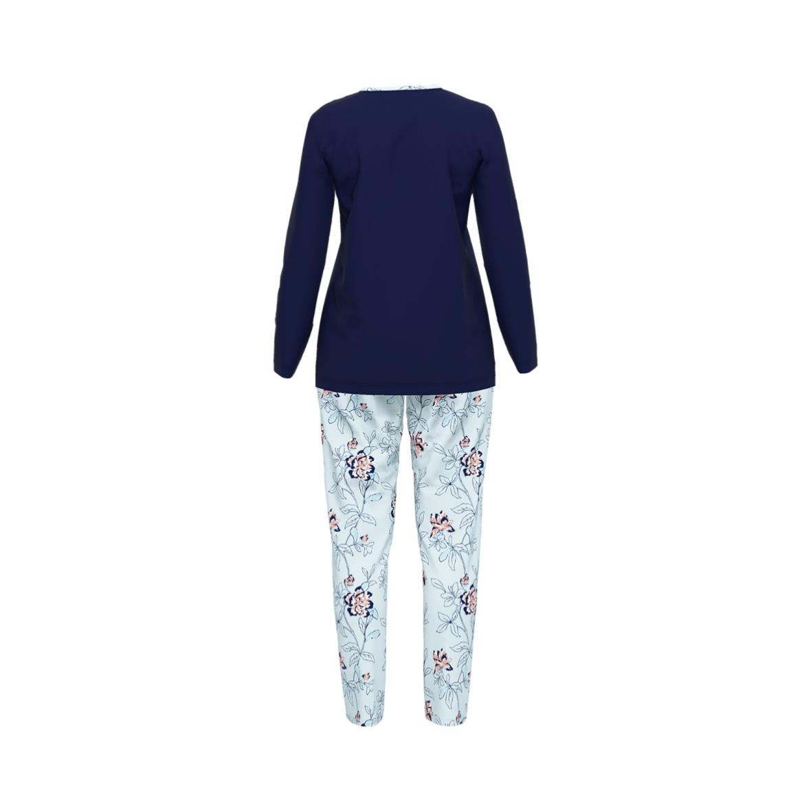 Siemers Pyjama Götzburg Online-Shop Damen langer Schlafanzug -