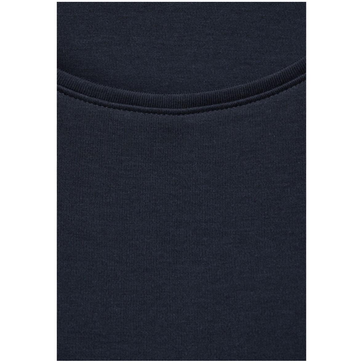 Cecil Online-Shop Unifarbe Basic Damen Siemers T-Shirt -