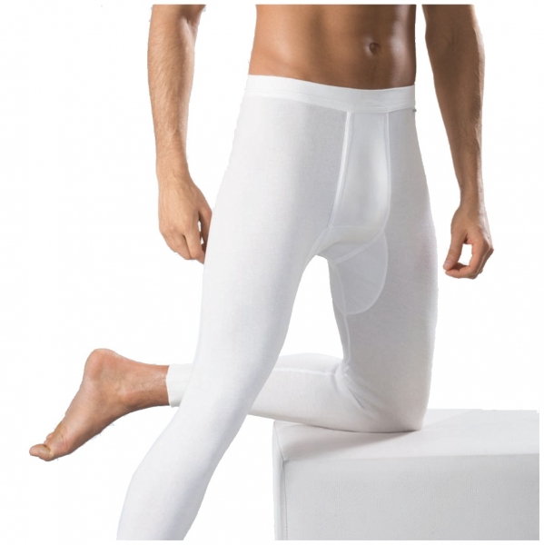 Ceceba Herren Hose lang Classic-Linie Feinripp