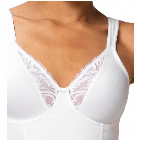 Triumph Damen Body ohne Bügel Modern Lace+Cotton BS