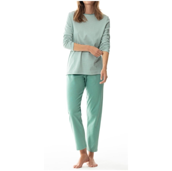 Mey Damen 7/8 Schlafanzug Serie Yella Pyjama