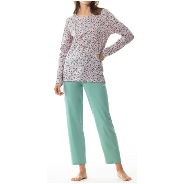 Mey Damen 7/8 Schlafanzug Serie Alisar Pyjama