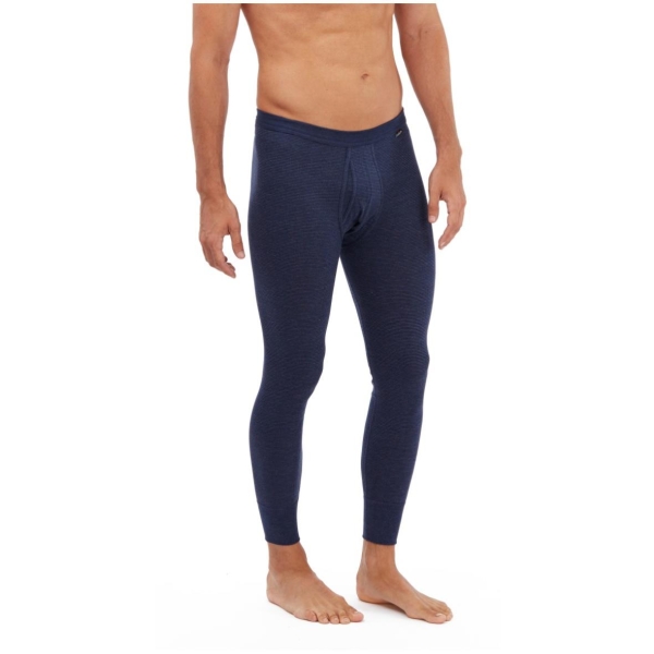 Schöller Herren lange Unterhose Helios Hose lang Jeans Ringel