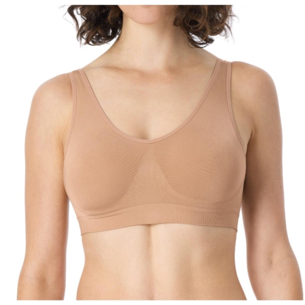 Schiesser Damen Bustier Classic Seamless herausnehmbare Pads