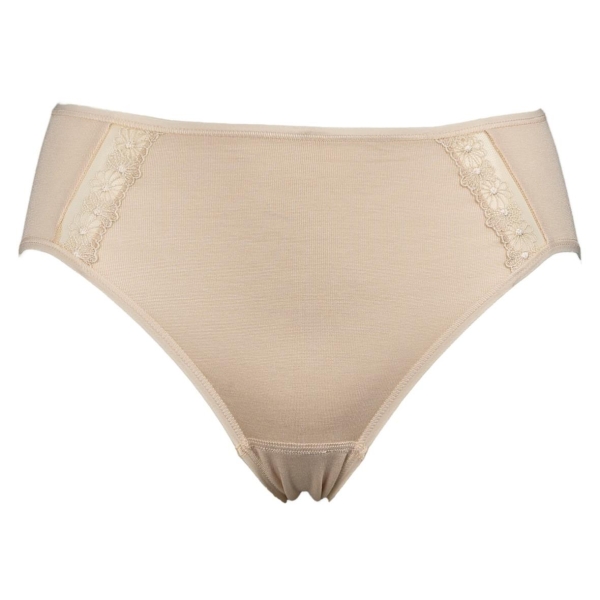 Pompadour Damen Slip Intime mit Spitze Midislip