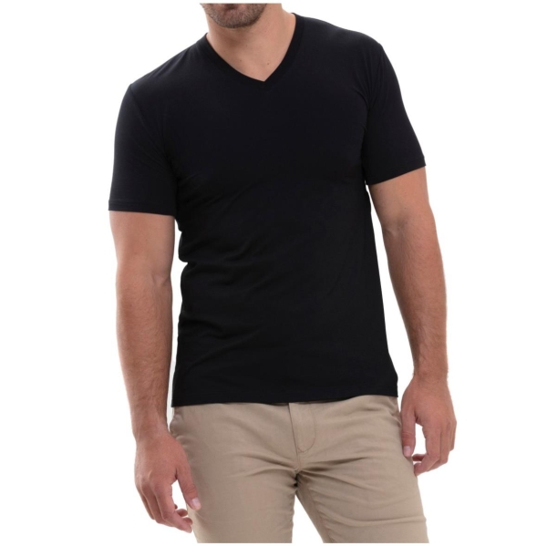 Mey Herren halbarm T-Shirt Serie Hybrid V-Neck Shirt