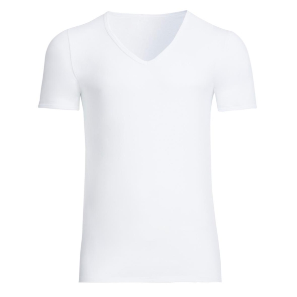 Conta Herren Shirt 1/4 Arm V-Ausschnitt Doppelpack