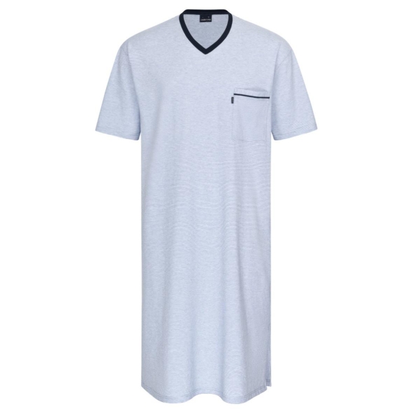 Ammann Herren kurzarm Nachthemd Nightwear 1/2 Arm