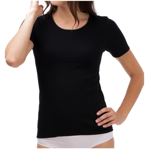 Schöller Damen halbarm Unterhemd Saliha Flexible 1/4 Arm Shirt