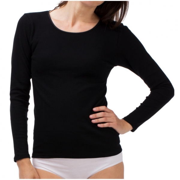 Schöller Damen langarm Unterhemd Saliha Flexible 1/1 Arm Shirt