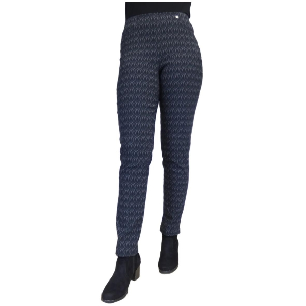 Robell Damen Hose Bella Slim fit Fashion