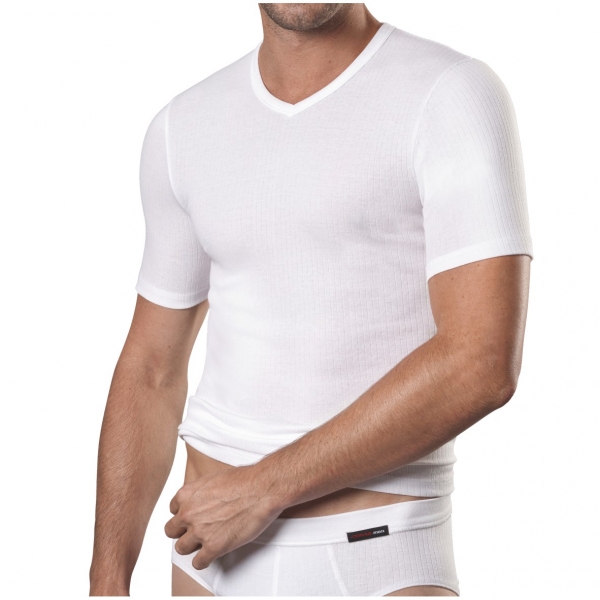 Conta Herren 1/4 Arm Shirt mit Nadelzug