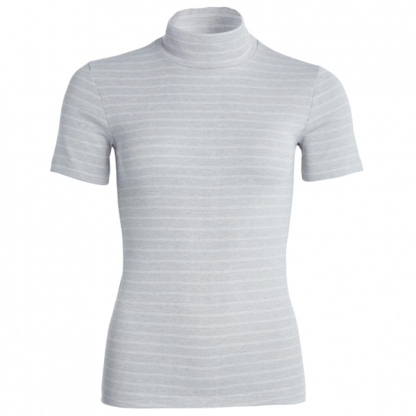 Conta Damen halbarm Unterhemd mit Stehkragen Thermo Shirt 1/4 Arm