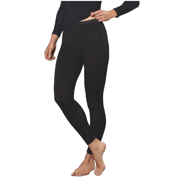 Sangora by Conta Damen lange Unterhose Schurwolle/Modal Leggings