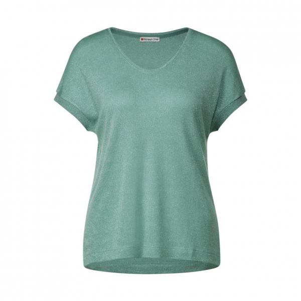 Street One Damen T-Shirt Schimmer