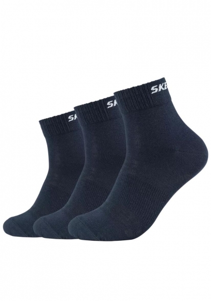 Camano Unisex Quarter Socken 3 Paar Mesh Ventilation