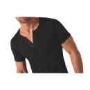 Cito Herren halbarm Unterhemd Knopfleiste Shirt 1/2 Arm